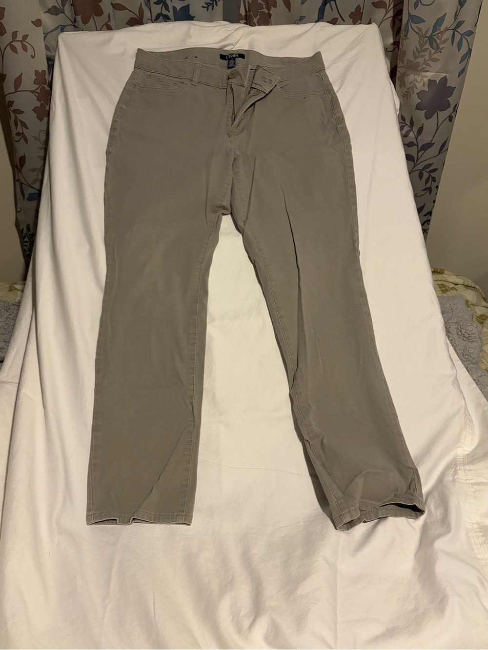 Chaps Men's Straight-Leg Chinos in Light Khaki